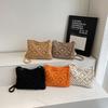 Knitted Bag Women's Spring and Summer New Fashion Versatile Shoulder Messenger Bag Casual High-end Woven Straw Bag
