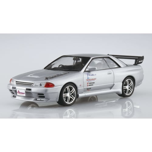 Aoshima Bunka Kyozai (AOSHIMA) 1/24 The Tuned Car Series No. 76 HKS Kansai BNR32 Skyline GT-R 1990 Model (Nissan) Plastic Model Kit