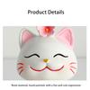 Lucky Cat Micro Landscape Decoration Resin Lucky Cat Figurine Statue Home Decor For Welcoming Fortune Good Luck