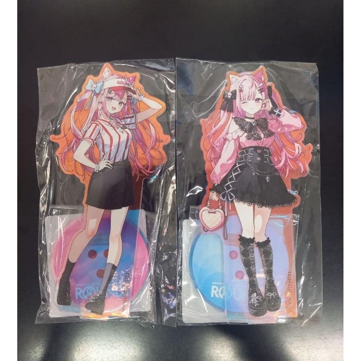 Used Sakuna Yuki Aurora acrylic stand Round One ROUND1 Rau One Axta Acrylic Figure