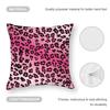 Y2k Fashion Leopard Print Pillow Case Sofa Living Room Bedroom Double-sided Printing Square Cushion Nap Time Pillow Case