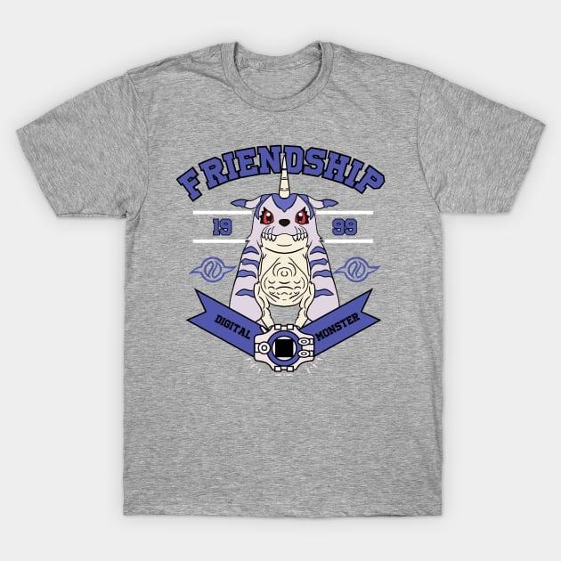 

2026 New Fashion Digimon Gabumon Evolution Pure Cotton Streetwear Short Sleeved Parentchild Tshirt Unisex and Womens Tshirt S