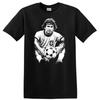 Retro Fußballspieler Legende Porträt T-Shirt Grafik-Tee für Sportfans