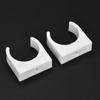 20pcs 16202532mm U Shaped Pipe Clamp Water Pipe Fixed Clips with Screws (32mm)