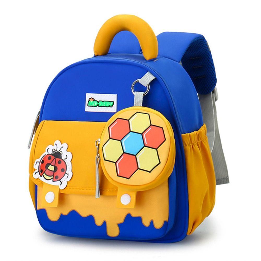 Adjustable Straps Kindergarten School Bag Animal Patterns Children's Backpacks Back To School
