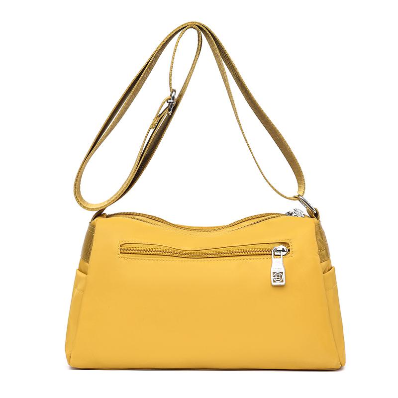 Waterproof Ultra-light Nylon Bag Women's Outdoor Travel Multi-layer Large Capacity Shoulder Crossbody Bag