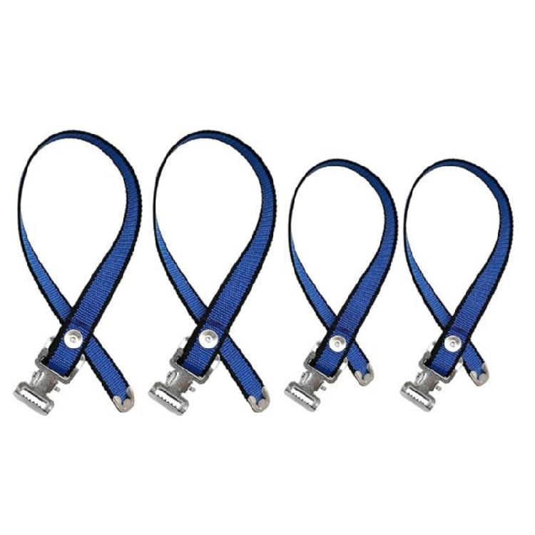 

Practical Secure Stilts Leg Straps Set Hardware Buckles Professional Performers Projects Sturdy Nylon Construction 1