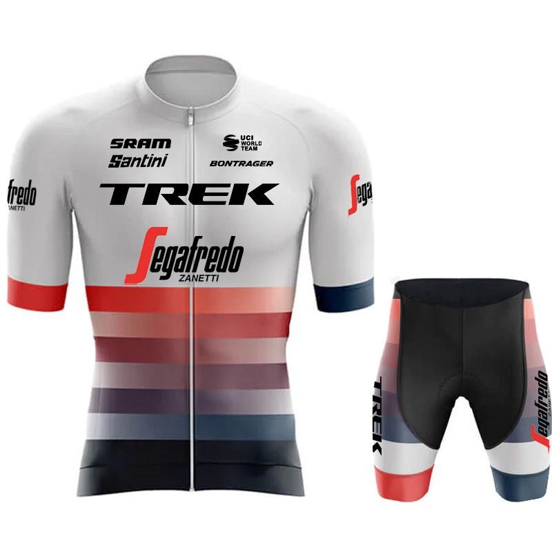 Maglia da Ciclismo a Manica Corta Traspirante ad Asciugatura Rapida per Uomo Donna, Abbigliamento per Bici da Strada e Mountain Bike con Salopette