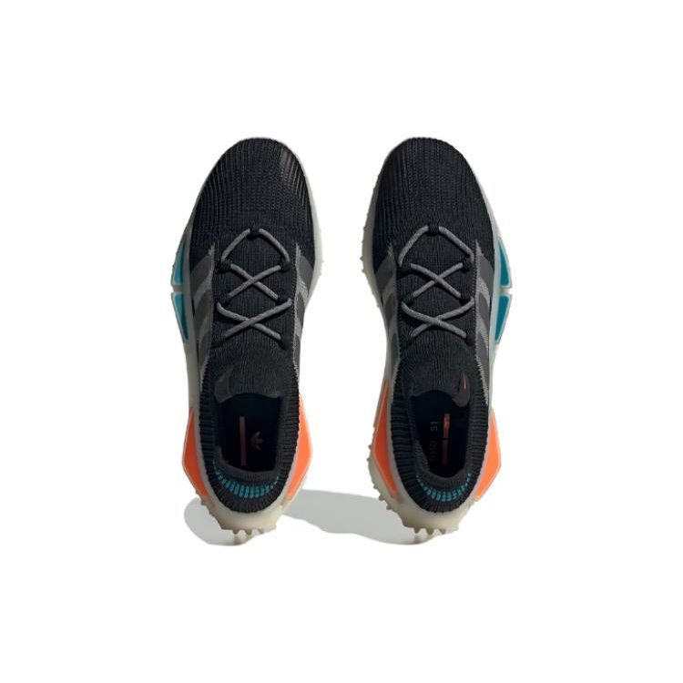 Adidas NMD_S1 Svart Teal Oransje Unisex Sneakers Core-Black Grey-Five Off-White FZ5706