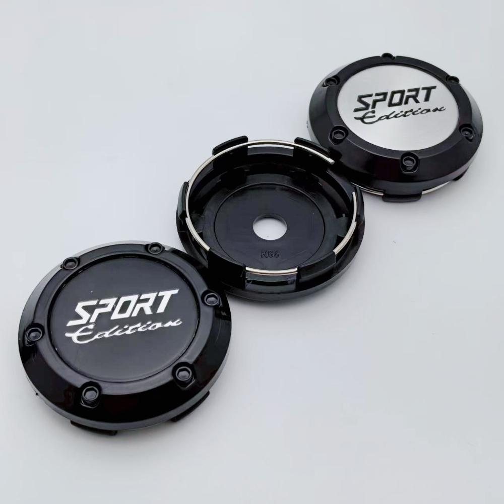 4ks 66mm Sportovní Edice Logo Znak Odznak Krytky Středů Koleček do Ráfků Kryt Středu Náboje Kryty Nábojů Koleček Náhradní Autodoplňky