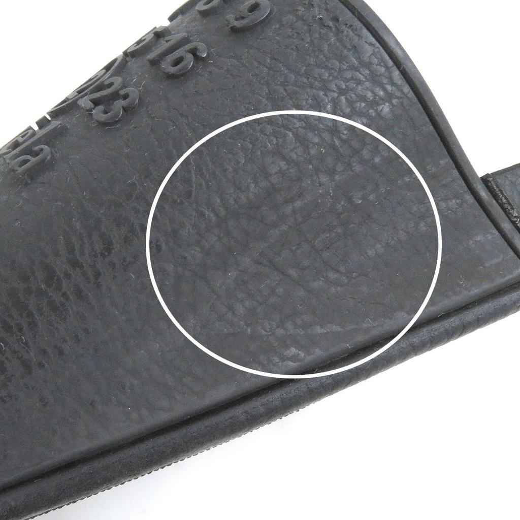 Great Maison Margiela 22 Sandals Tabi Slide Black Rubber Mens 41 Used