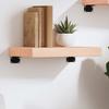 Vidaxl Regal, 40X30X(2-6) Cm, Rohes Massivholz Eiche