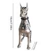Home Decor Sculpture Doberman Dog Small Size Art Animal Statues Figurine Room