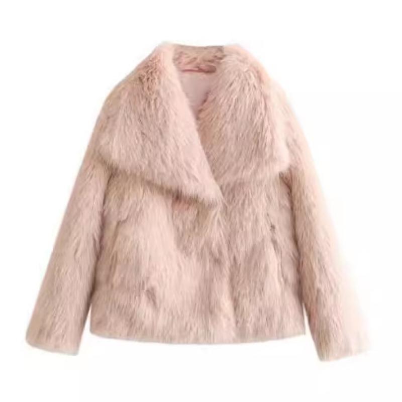 Women's Fox Fur Coat Female Fall and Winter New Fur Coat