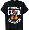 T-shirt Unisexe Humoristique pour Adulte 'Manieur de Poulets Expérimenté' pour Femme