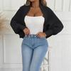 Women's Asymmetrical Shawl Knit Cardigan Open Front Loose Wrap Sweater Autumn Winter