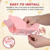Sleigh Christmas Ornament Classical Mini Sleigh Decor for Table Living Room Kitchen Desktop Party Xmas Home Decoration Festive