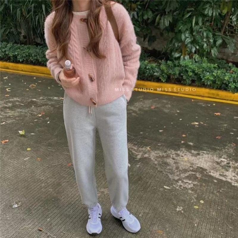 

Женский кардиган-свитер новый ретро вязаный свитер с ленивым ветром кардиган топ женский one size fits all розовый