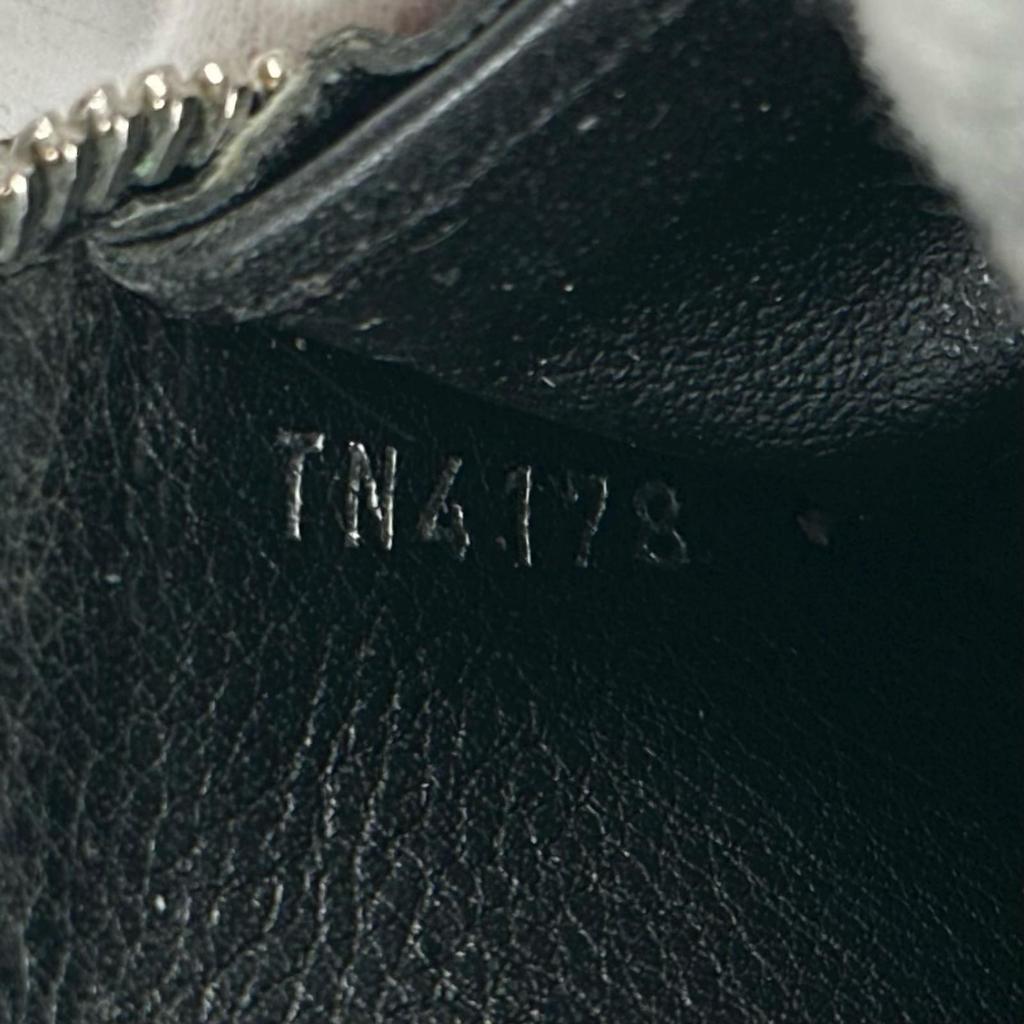 LOUIS VUITTON Mahina Zippy Wallet M61867 Purse black Women used