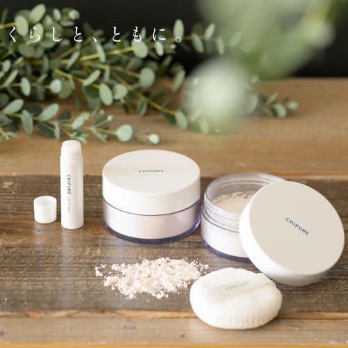 Chifure Loose Powder (with Puff) Unscented 1 Lucent 20g
