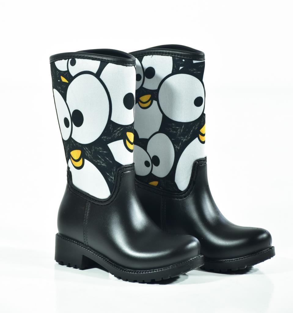 Botas de Lluvia de Niña Pelo Negro comprar a buen precio — entrega  gratuita, reseñas reales con fotos — Joom