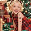 Weihnachts-Tattoo-Aufkleber-Kollektion: Festliches Journal & Geschenkdekoration für Weihnachtsfeiern