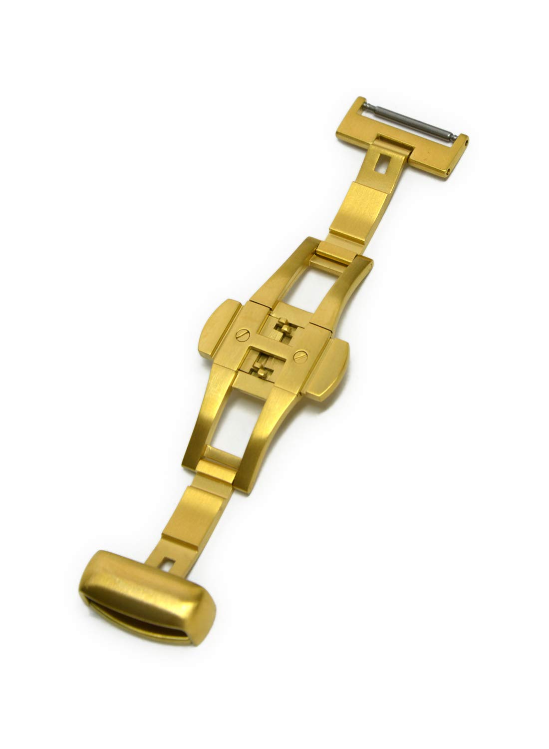 

[CASSIS] Cassis Watch Strap D-Buckle PBF D-BUCKLE Satin 16mm Gold with Replacement Tool CAYGS016