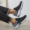 Men's Breathable Lace-up Running Shoes, Fei-woven Mesh Casual Shoes, Comfortable Air-cushied Men's Shoes with Free Shipping