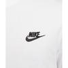 Nike SporTswear Club T shirT M   whiTe Black  Ar4999 101
