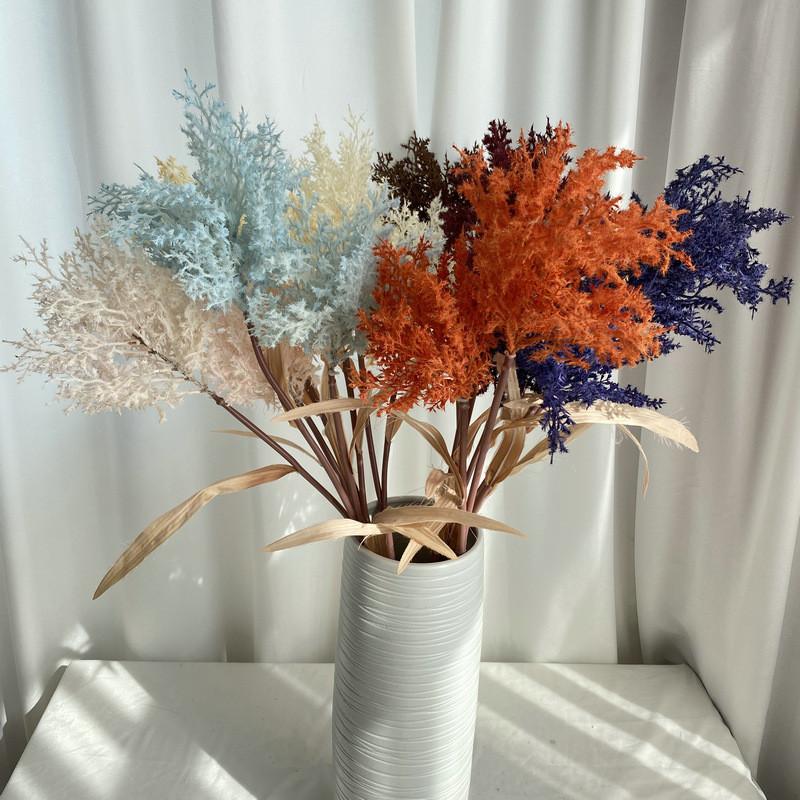 Artificial Phragmites Australis Plant Plastic Fake Flower Living Room Decoration