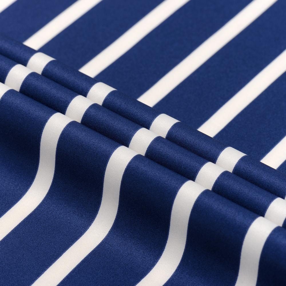 Men's Striped Lapel Collar Design Iron-Free Dress Shirts, Long Sleeve Stretchy Casual Button Up Shirt For Formal Occasions