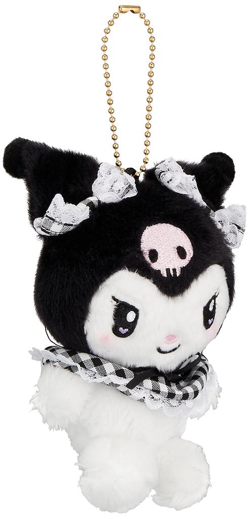 Nakajima Corporation Kuromi Gingham Lolita Mascot 168900-22