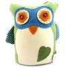 Les Trésors De Lily [L5850] - Green 'Owl' Doorstop