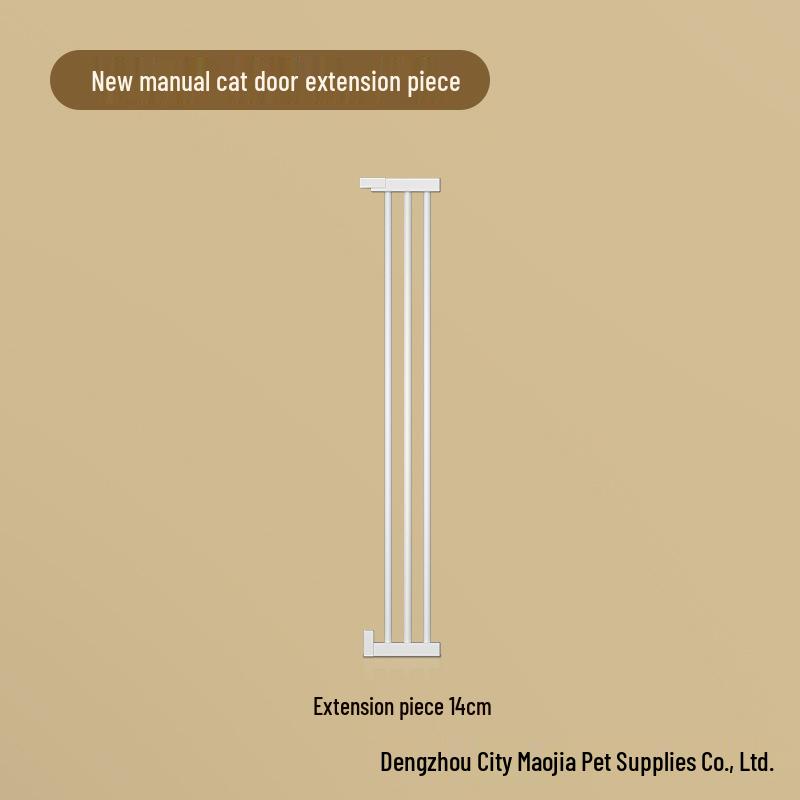 Large No-Drill Pet Gate: Dog Isolation, Cat Guardrail, and Anti-Cat Barrier