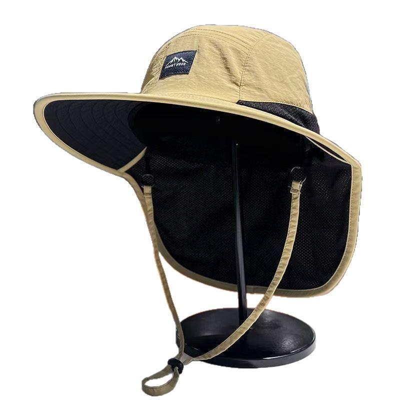 Outdoor Sun Protection Hat Men and Women Summer Neck Protection UV Protection Bucket Hat Camping Mountaineering Hat Fishing Hat