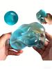 Blue Maltose Squishy Toys Anti Stress Sensory Fidgets Toy Soft Simulated Transparent Maltose Slow-Rebound Decompression Toy