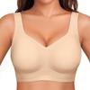 Reggiseno in Gel da Donna Taglie Forti Morbido Senza Ferretto Raccoglitore Supporto Completo Copertura Anziani