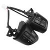 Steering Wheel Switches Left Right Buttons Fits for Toyota Corolla 2010 2013(Black )