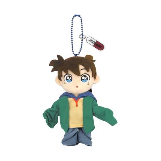 Sanei Boeki Detective Conan Fluffy Friends Conan Small Detective Ver. (Mascot) W8 x D5 x H16.5cm Stuffed Toy FCM03