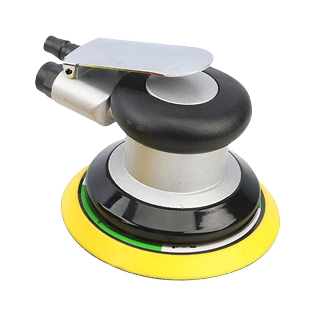 5/6inch Pneumatic Palm Sander Pneumatic Tool for Precise Sanding Polishing 13500rpm Pneumatic Sander For Car Polishing