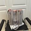Women's Retro Fashion Shoulder Bag Drawstring Leisure Bag 2025 Early Spring New Foreign Style Tote Bag Bag Women's Bag Tide