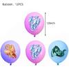 50 PCS Wings of Fire Themed Birthday Party Supplies Decorations Set with Banner, Balloons, Hanging Swirls, Cake Cupcake Toppers for Boys Girls Wings