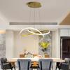 Nordic Personalized Creative Clover Restaurant Pendant Lamps Modern Minimalist Restaurant Hotel Art Bar Black LED Ceiling Lights