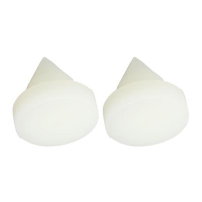 Brake Clutch Pedal Stopper Pad Brake Axle Pedal Stop Pad Shock Absorption Improve Clutch Pedal Operation Performance Set of 2