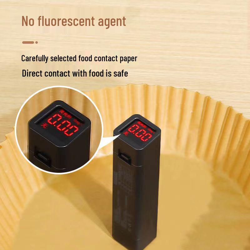 Silicone Oil Absorption Paper for Air Fryer - Square Baking Mat Foil with Household Oven Oil Absorption.
