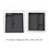 For Tesla New Model 3 Highland 2024 Central Control Storage Box Organizer Armrest Box Car Center Console Storage Silicone Pad