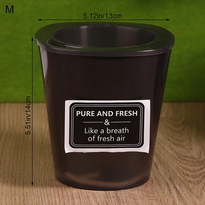 

Прозрачные и съемные пластиковые горшки для рассады с автополивом и глубоким резервуаром для дыхания и лучшего дренажа корней растений M