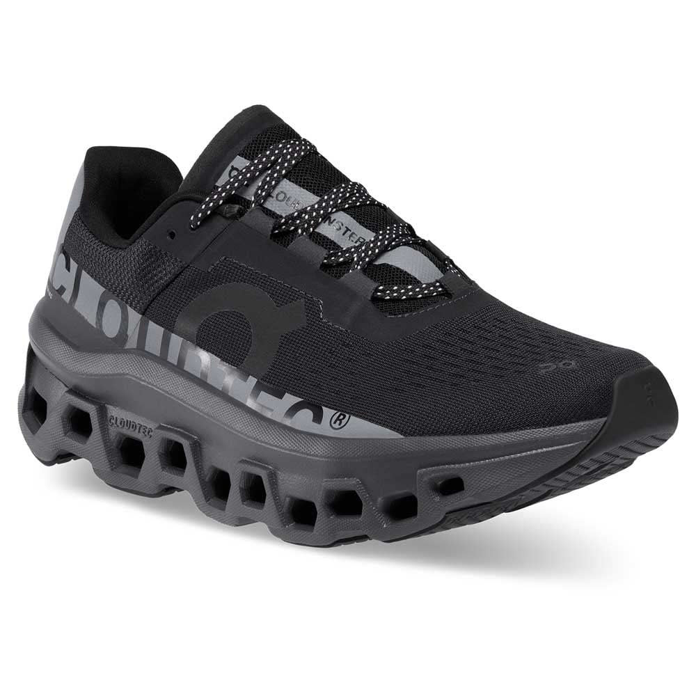On Cloudmonster Lumos Running Size cm Women's Shoes, Black, 24.5