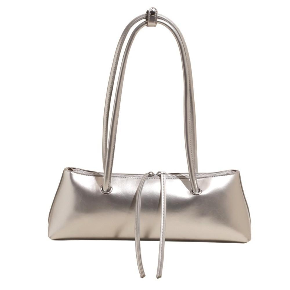 

Sweet French Stick Handbag Y2K Texture Underarm Bags Shopping PU Shoulder Bag Women