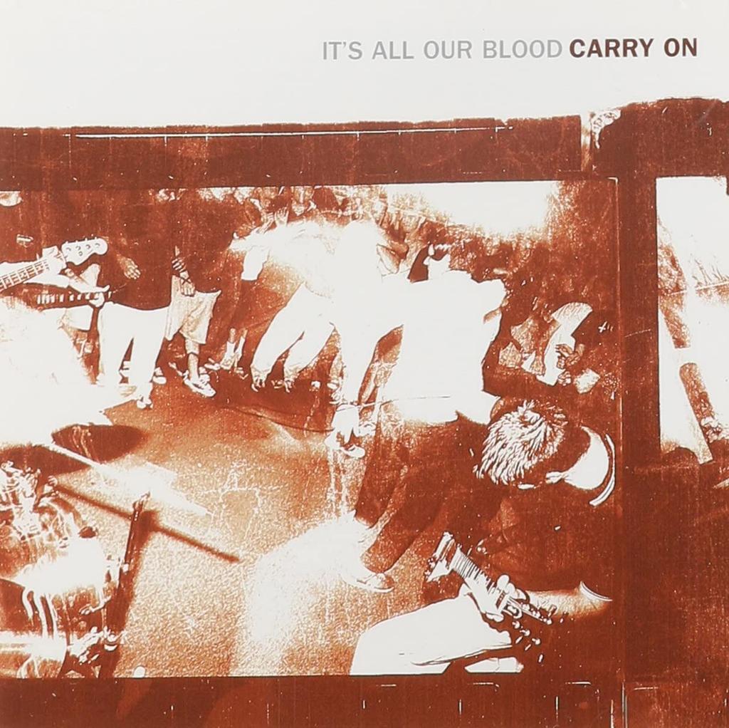 CD CARRY ON - It's All Our Blood YB5 Youngblood Reco 2001 US Rock Used